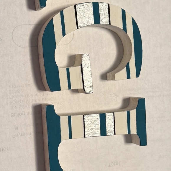 Handpainted letters - Picture 12 of 16